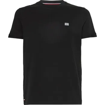 Pánské tričko Tommy Hilfiger Tech Essentials Short Sleeve Tee - black Černý (S)