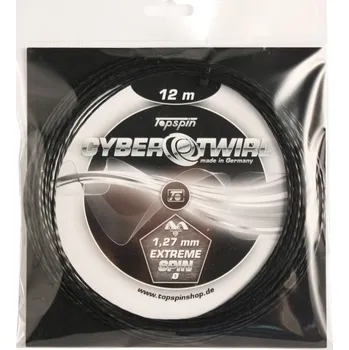 Tenis Tenisový výplet Topspin Cyber Twirl (12m) Černý (1.27 mm)