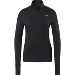 Dámská tenisová mikina Reebok Workout Running 1/4 Zip W Černý (XS)