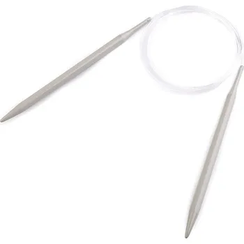 Jehlice Kruhové jehlice č. 4,5; 5; 6; 7, barva 7 mm stříbrná