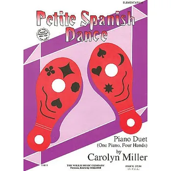 Petite Spanish Dance 1 - klavír 4 ruce - úroveň středně pokročilých