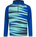Pánská tenisová mikina Head Topspin Hoodie - royal/print vision Modrý (XL)