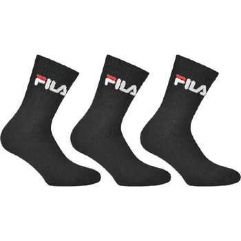 Pánské ponožky Ponožky Fila Calza Tennis Socks 3P Černý (39-42)