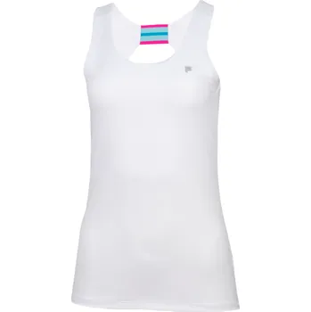 Dámský tenisový top Fila Top Alissa - white Bílý (M)