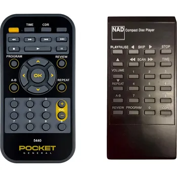 Dálkový ovladač NAD 5440 - dálkový ovladač duplikát