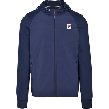 Pánská mikina Pánská tenisová mikina Fila Coachjacket Frido M - peacoat blue Modrý (S)