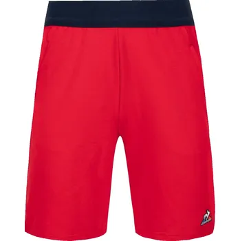 Pánské kraťasy Pánské tenisové kraťasy Le Coq Sportif Training Perf Short Coton No.1 M - rouge electro Červený (XL)