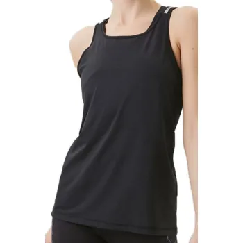 Dámský tenisový top Björn Borg Tank Elastic W - black beauty Černý (XS)