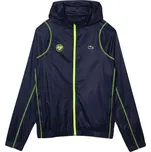 Pánská tenisová mikina Lacoste SPORT Roland Garros Edition After-Match Jacket - navy blue/yellow Modrý (S)