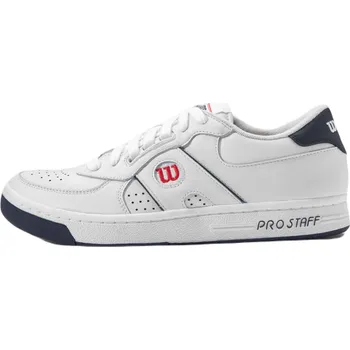 Pánské tenisky Pánské tenisky Wilson Pro Staff 87 Classics Sneakers - white/navy/infrared Bílý (40 2/3)