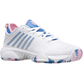 Dámské tenisky Dámská obuv K-Swiss Hypercourt Supreme HB Women - white/sapphire/pink Bílý (37,5)