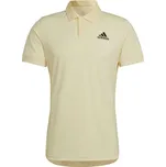Pánské tenisové polo tričko Adidas New York - almost yellow Žlutý (XXL)