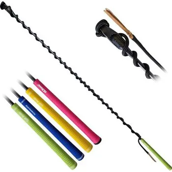 Jezdecký bičík Hůlka laminátová Bang, 120 cm, různé barvy - černá/zelená/černá