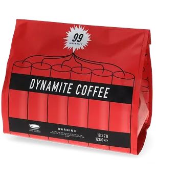 Kaffekapslen | Dynamite Coffee - Počet podů pro Senseo: 18