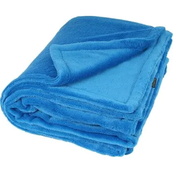 Pelíšek pro psa Deka O´LALA PETS dvouvrstvá modrá 200x155cm