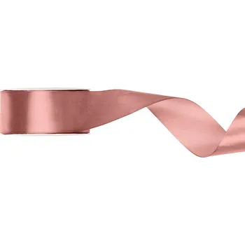 Balónek Stuha saténová ROSE GOLD, 38 mm x 25 m