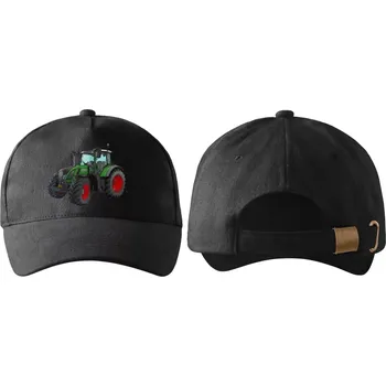 Kšiltovka kšiltovka s traktorem Fendt II černá (kšiltovka , pokrývka hlavy , dopravní technika)