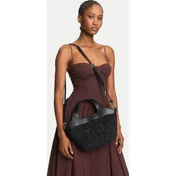 Kabelka TOUS Lirio Rafia 2002205351 Černá OS