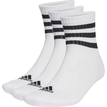 Pánské ponožky Ponožky Adidas Cushioned Sportswear Mid-Cut Socks 3P Bílý (46-48)