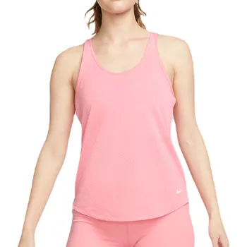 Dámský tenisový top Nike Dri-FIT One Breathe Tank - coral chalk/white Růžový (L)