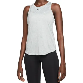 Dámský tenisový top Nike Dri-FIT One Tank W Šedý (XS)