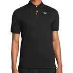 Pánské tenisové polo tričko Nike Rafa Slim Černý (XS)