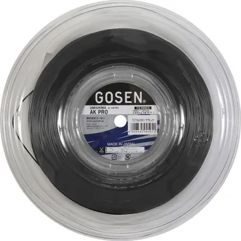 Struna na výplet tenisové rakety Tenisový výplet Gosen Polylon Comfort (220m) Černý (1.24)