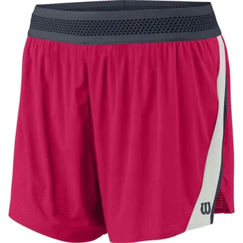 Dámské kraťasy Dámské tenisové kraťasy Wilson Kaos Mirage 3.5 Short W - love pation/blanc Růžový (XS)