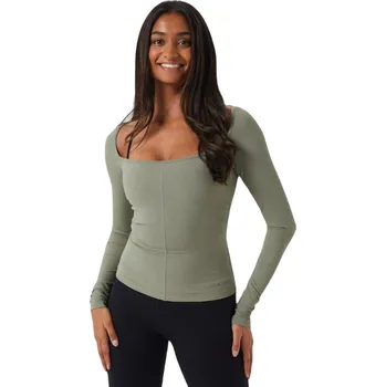 Dámské tričko Dámské tričko (dlouhý rukáv) Björn Borg Studio Ballerina Zelený (M)