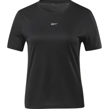 Dámské tričko Dámské tričko Reebok Workout Ready Run Speedwick Tee W - black Černý (XS)