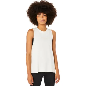 Dámský tenisový top Asics Logo Tank - birch Béžový (S)