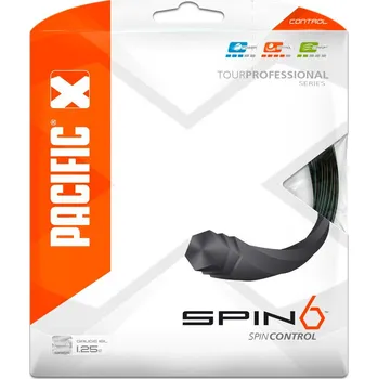 Struna na výplet tenisové rakety Tenisový výplet Pacific Spin6 Control (12,2 m) (1.25 mm)