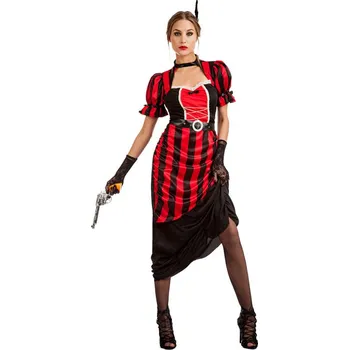 Karnevalový kostým Kostým žena ze Salónu Betsy (XL)