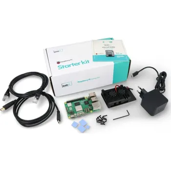Stolní počítač justPi Pro Kit - Raspberry Pi 5 WiFi 8GB RAM + 32GB microSD + oficiální příslušenství