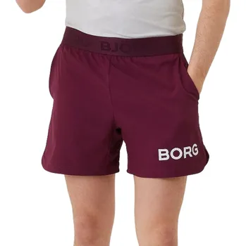 Pánské tenisové kraťasy Björn Borg Short Shorts - grape wine Fialový (XL)