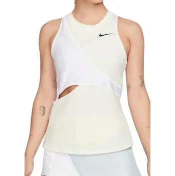 Dámský tenisový top Nike Court Dri-Fit Slam Tennis Tank W Žlutý (L)