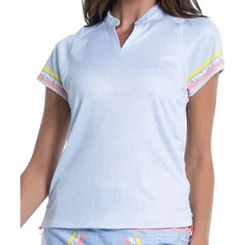 Dámské tričko Dámské tričko Lucky in Love Liberty In Love Chambray Blossom - light denim Modrý (S)