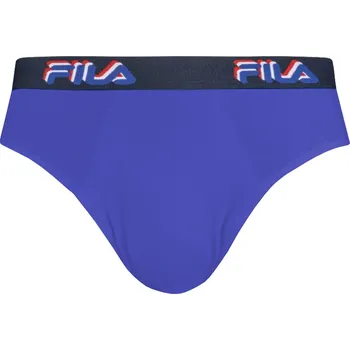 Boxerky Pánské boxerky Fila Brief Elastic Logo 1P - royal Modrý (M)