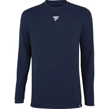 Pánské tričko Pánské tenisové tričko Tecnifibre Seamless Baselayer - navy blue Modrý (S)