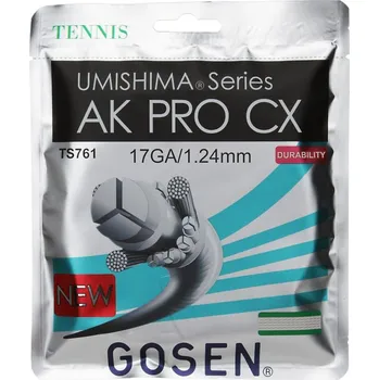 Struna na výplet tenisové rakety Tenisový výplet Gosen Umishima AK PRO CX (12.2m) Přírodní (1.30)