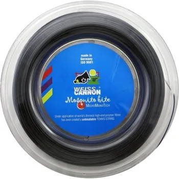 Struna na výplet tenisové rakety Tenisový výplet Weiss Cannon Mosquito bite (200 m) - black Černý (1.16 mm)