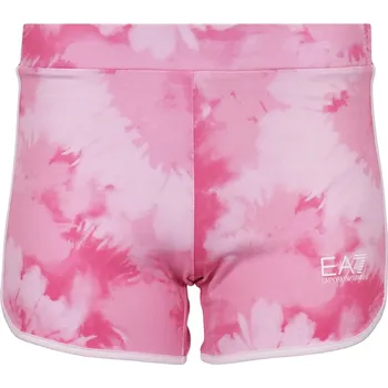 Dívčí kraťasy Dívčí kraťasy EA7 Jersey Shorts G - fancy fuchsia Růžový (130 cm)