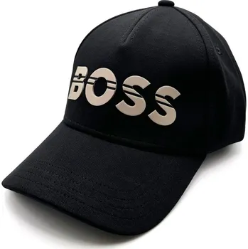 Čepice Čepice BOSS Woven Černý