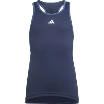 Dívčí trička Adidas Girls Club Tank Top - collegiate navy Modrý (152 cm)