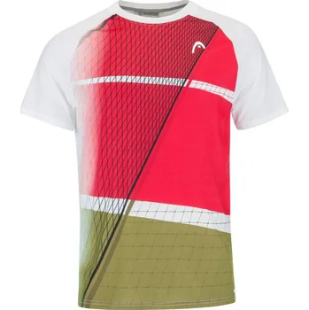 Pánské tričko Pánské tričko Head Performance MC Melbourne - olive Vícebarevný (S)