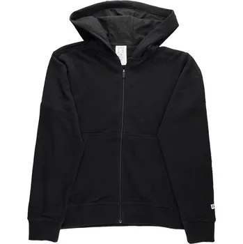 Pánská móda Dívčí mikina Wilson Kids Unisex Team Zip - black Černý (M)