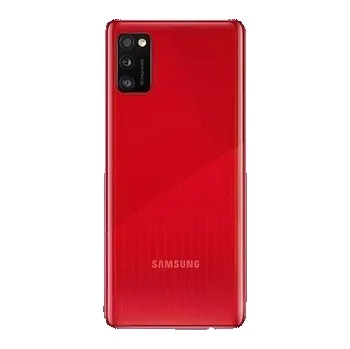 Kryt baterie Samsung A415 Galaxy A41 + sklíčko kamery red