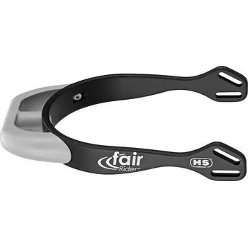 Ostruha Sprenger Šporny FairRider Sprenger, ploché, 20 mm, black/silver