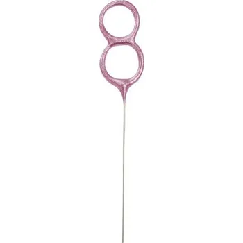 Prskavka č. 8, růžová