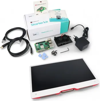 Stolní počítač Sada justPi Pro s Raspberry Pi 5 8GB + SSD + monitor + 32GB microSD + příslušenství